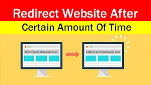 How to redirect website after certain amount of time  (Using Meta Redirect)