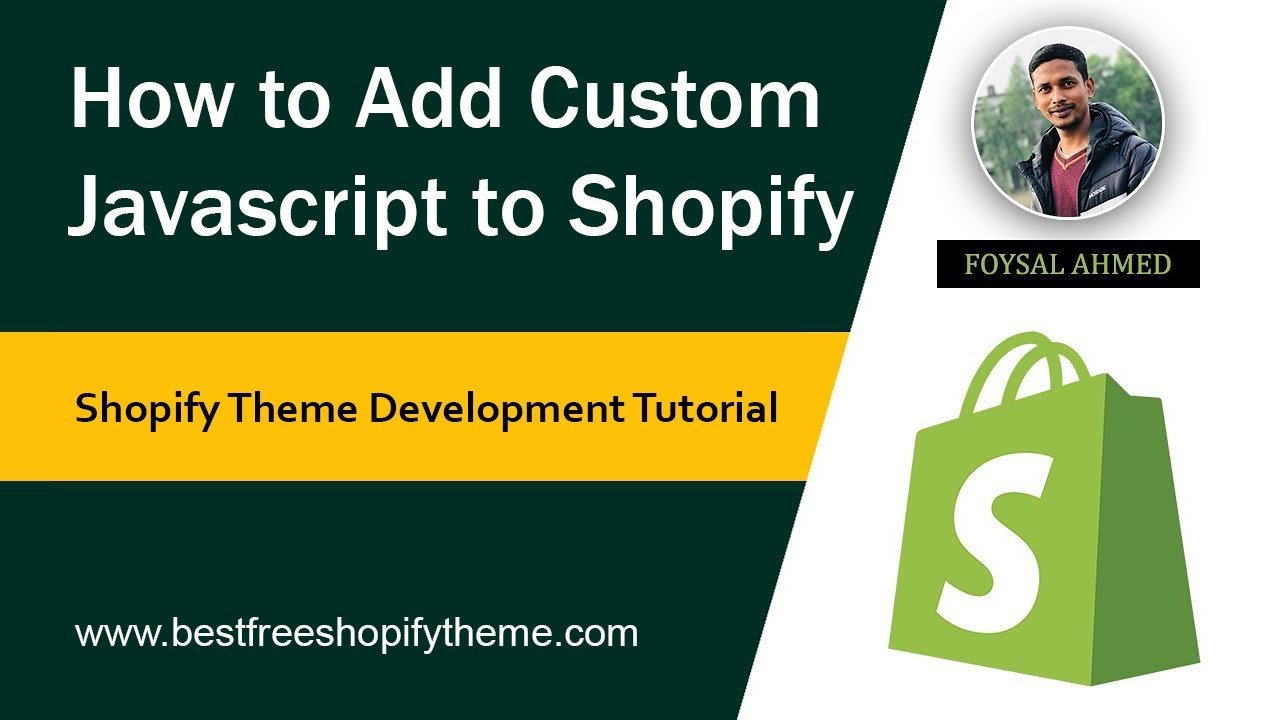 How to Add Custom Javascript to Shopify Theme