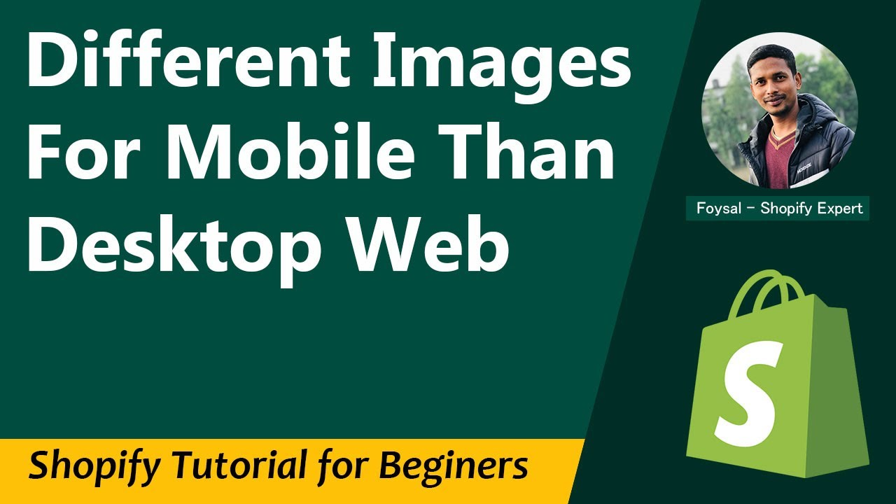 Show Different Images For Mobile Than Desktop Web