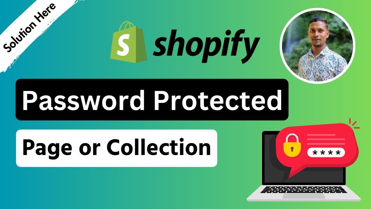 How to Password Protecting a Page or a Collection in Shopify 