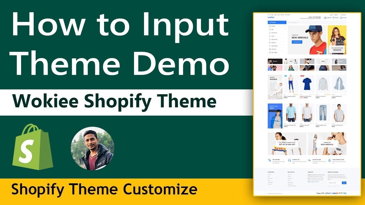 Wokiee Shopify Theme Demo Input 