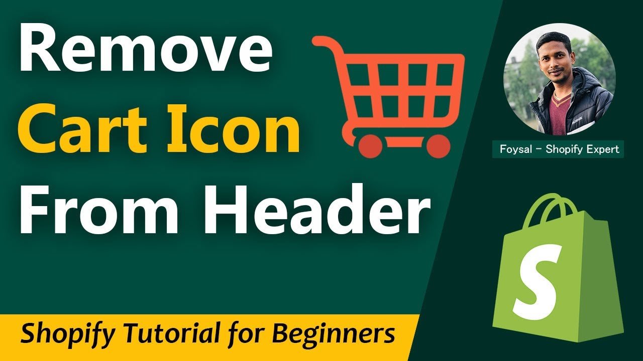 How To Remove Cart Icon From Header In Shopify Dawn Theme