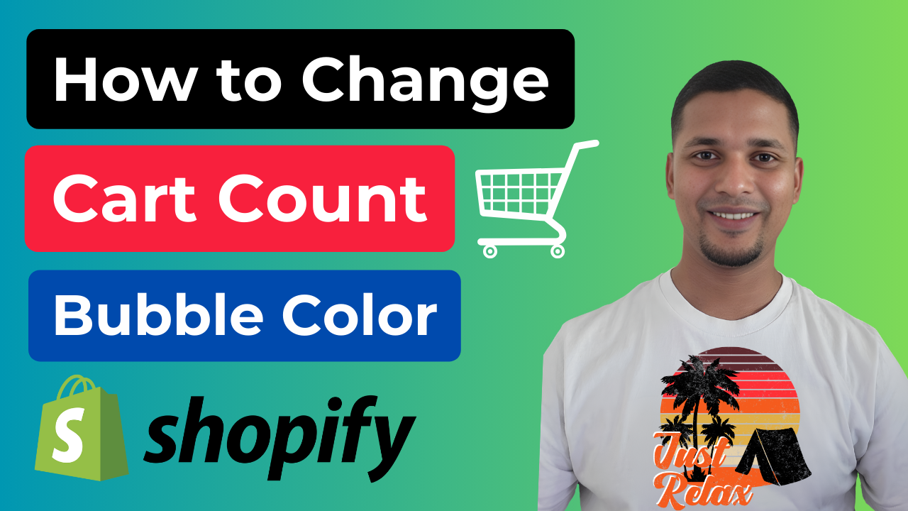 How To Change Cart Count Bubble Color In Shopify