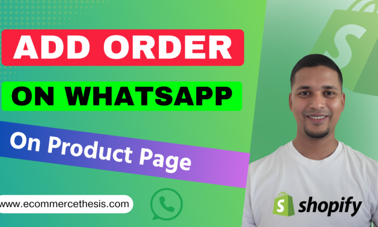 Add Order On WhatsApp