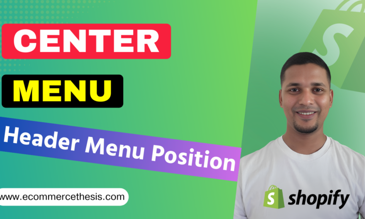 Header Menu Position