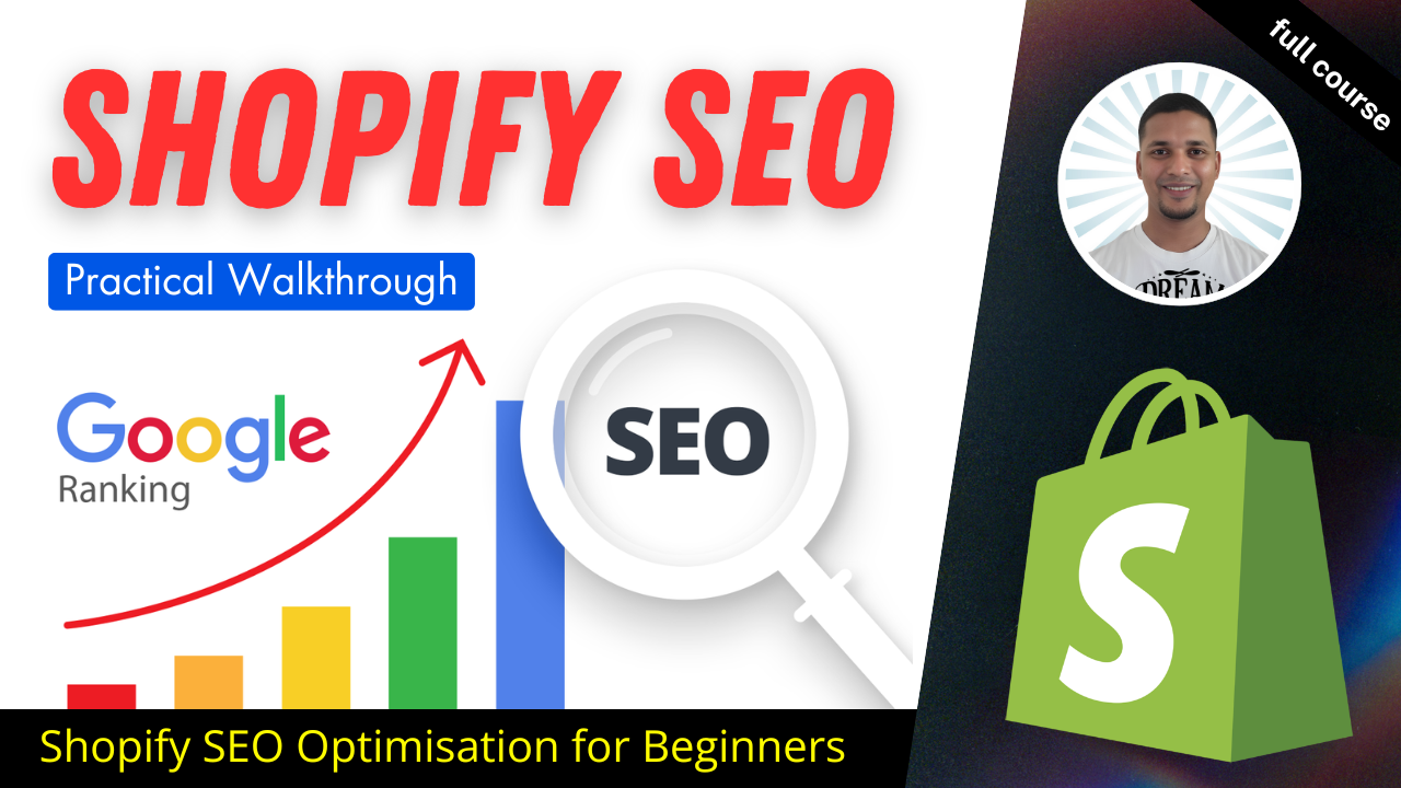 Shopify SEO Optimisation for Beginners in 2025 ✅ Live Project