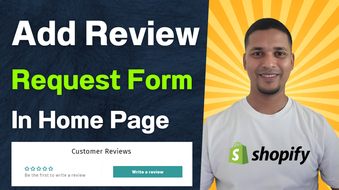 Set Up a Review Request Form in Your Shopify Store! 🚀